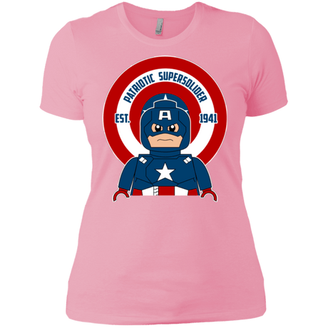 T-Shirts Light Pink / X-Small Patriotic Supersoldier Women's Premium T-Shirt