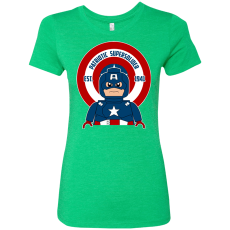 T-Shirts Envy / Small Patriotic Supersoldier Women's Triblend T-Shirt