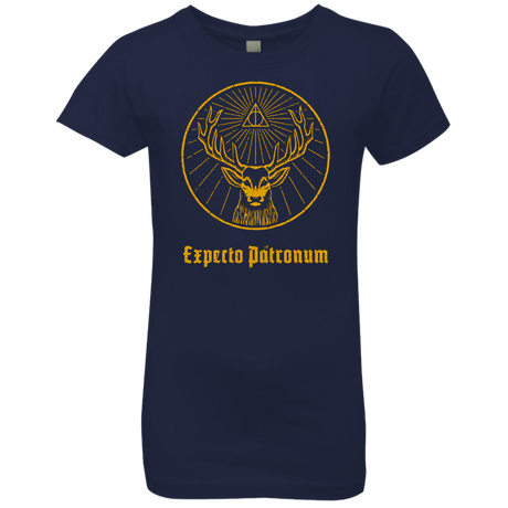 T-Shirts Midnight Navy / YXS Patronumeister House Girls Premium T-Shirt
