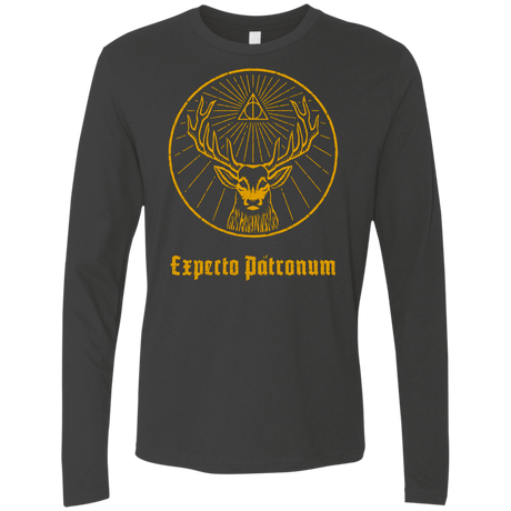 T-Shirts Heavy Metal / Small Patronumeister House Men's Premium Long Sleeve
