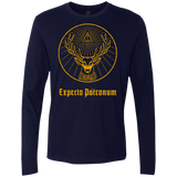 T-Shirts Midnight Navy / Small Patronumeister House Men's Premium Long Sleeve