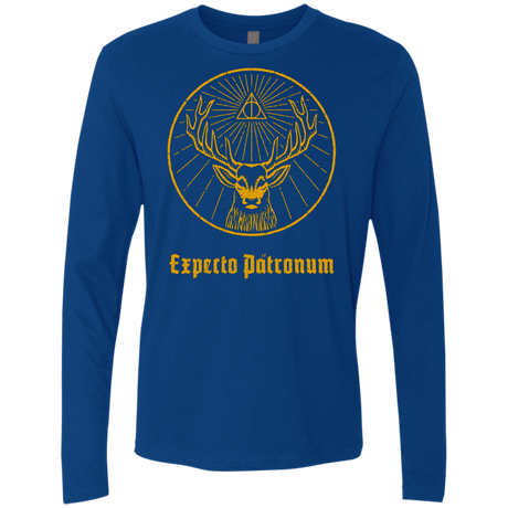 T-Shirts Royal / Small Patronumeister House Men's Premium Long Sleeve