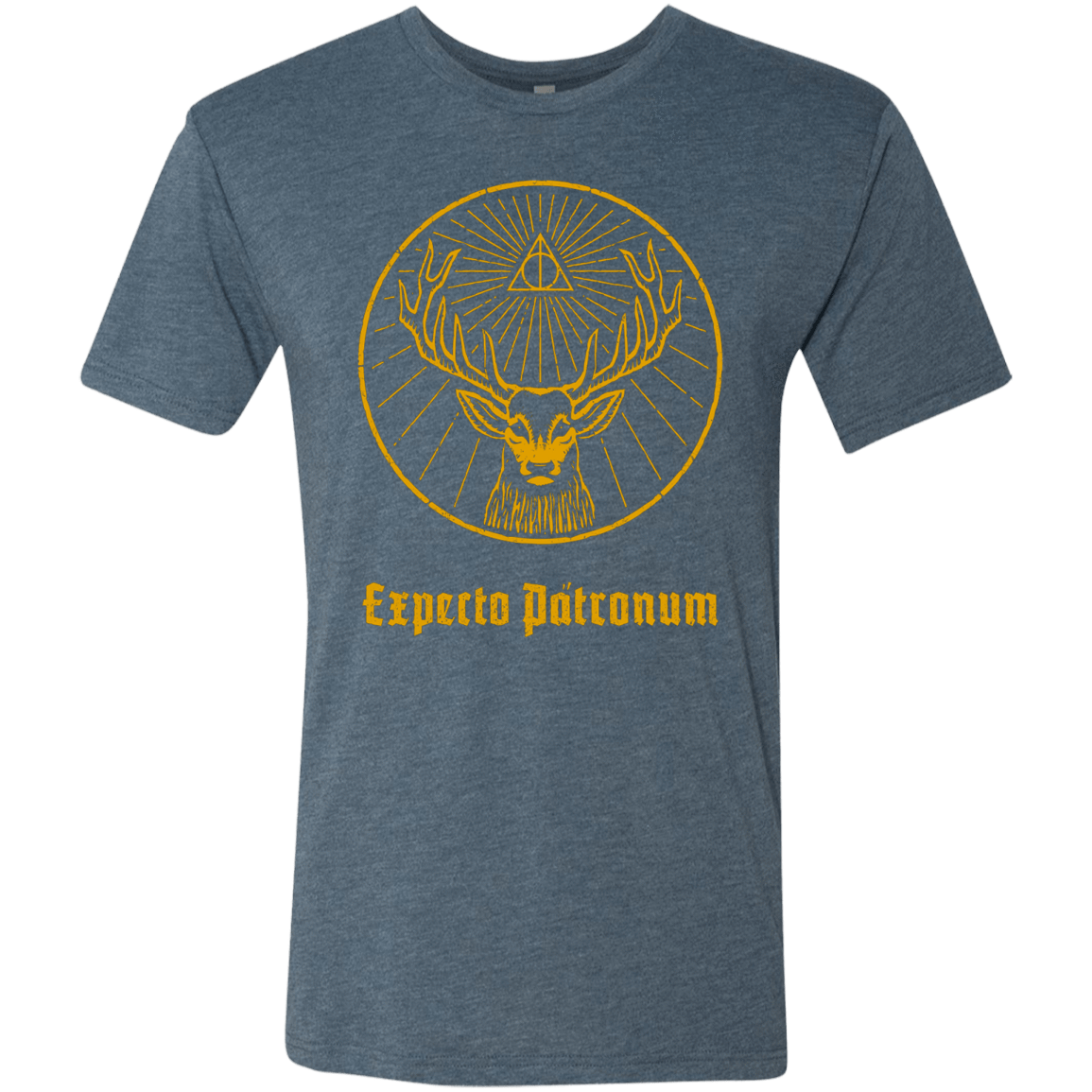 T-Shirts Indigo / Small Patronumeister House Men's Triblend T-Shirt