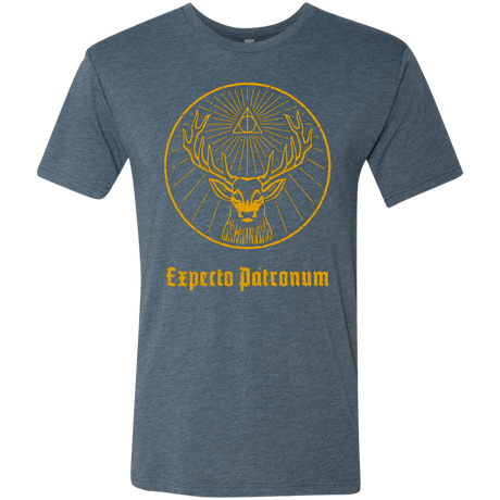 T-Shirts Indigo / Small Patronumeister House Men's Triblend T-Shirt