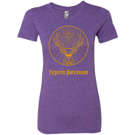 T-Shirts Purple Rush / Small Patronumeister House Women's Triblend T-Shirt