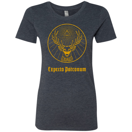 T-Shirts Vintage Navy / Small Patronumeister House Women's Triblend T-Shirt