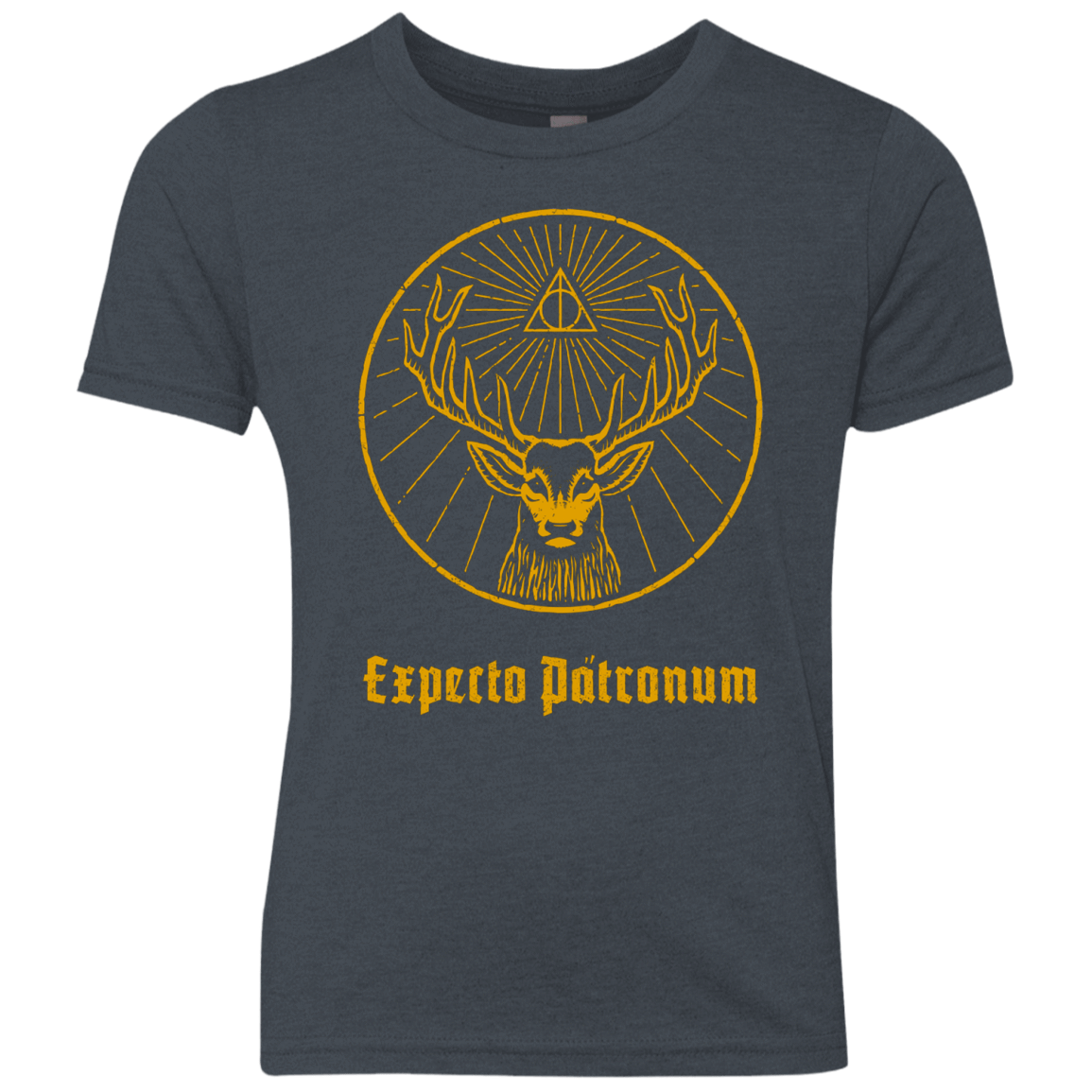 T-Shirts Vintage Navy / YXS Patronumeister House Youth Triblend T-Shirt