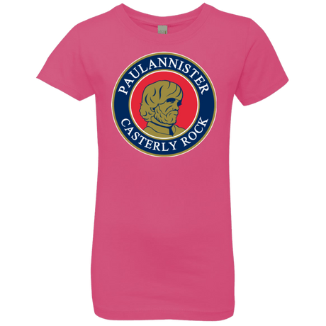 T-Shirts Hot Pink / YXS Paulannister Girls Premium T-Shirt