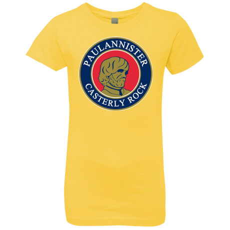 T-Shirts Vibrant Yellow / YXS Paulannister Girls Premium T-Shirt