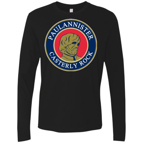 T-Shirts Black / Small Paulannister Men's Premium Long Sleeve