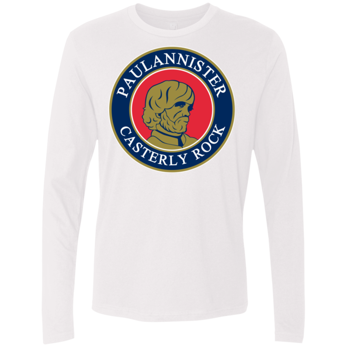 T-Shirts White / Small Paulannister Men's Premium Long Sleeve