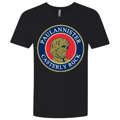 T-Shirts Black / X-Small Paulannister Men's Premium V-Neck