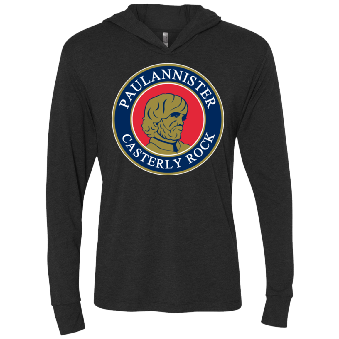 T-Shirts Vintage Black / X-Small Paulannister Triblend Long Sleeve Hoodie Tee