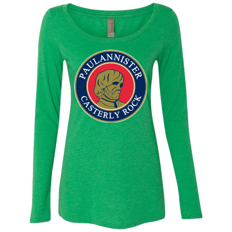 T-Shirts Envy / Small Paulannister Women's Triblend Long Sleeve Shirt