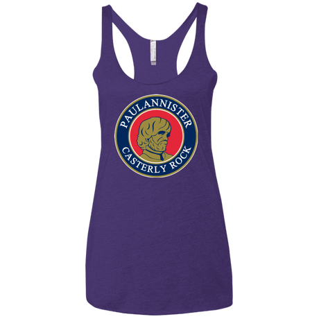T-Shirts Purple / X-Small Paulannister Women's Triblend Racerback Tank