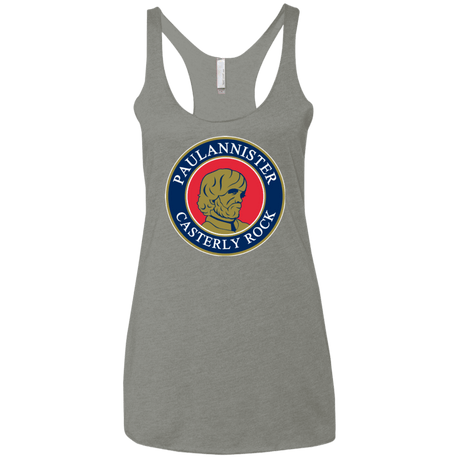 T-Shirts Venetian Grey / X-Small Paulannister Women's Triblend Racerback Tank