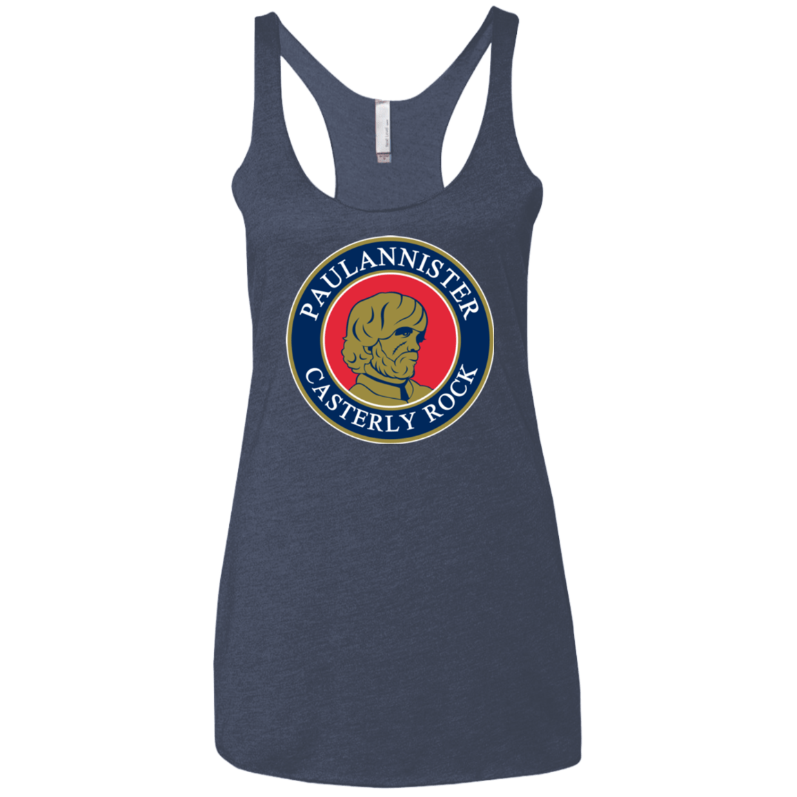 T-Shirts Vintage Navy / X-Small Paulannister Women's Triblend Racerback Tank