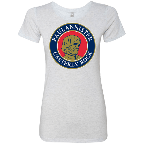 T-Shirts Heather White / Small Paulannister Women's Triblend T-Shirt