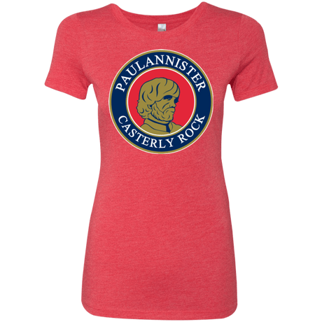 T-Shirts Vintage Red / Small Paulannister Women's Triblend T-Shirt