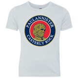 T-Shirts Heather White / YXS Paulannister Youth Triblend T-Shirt