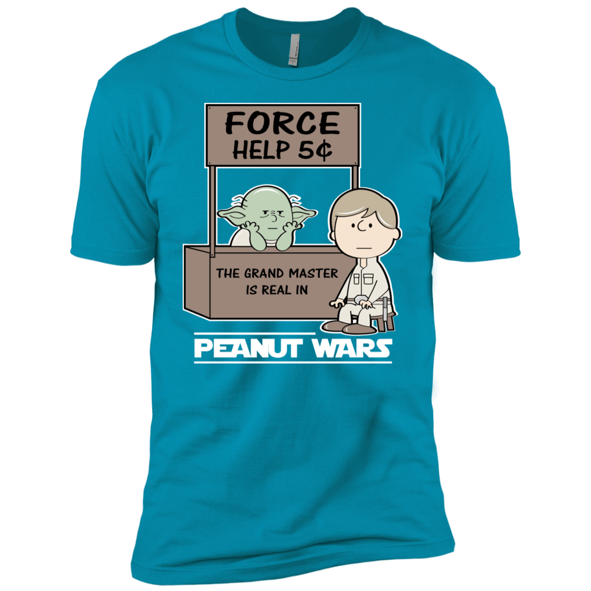 T-Shirts Turquoise / YXS Peanut Wars 2 Boys Premium T-Shirt
