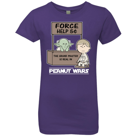 T-Shirts Purple Rush / YXS Peanut Wars 2 Girls Premium T-Shirt