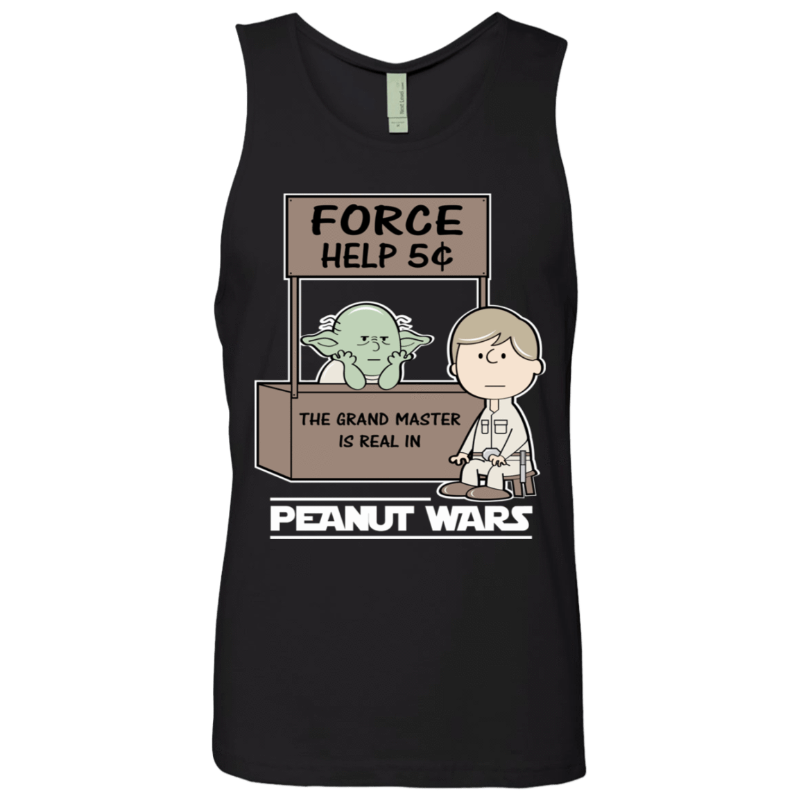 T-Shirts Black / S Peanut Wars 2 Men's Premium Tank Top