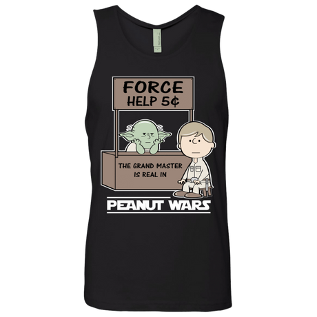 T-Shirts Black / S Peanut Wars 2 Men's Premium Tank Top