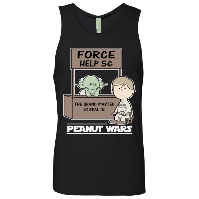 T-Shirts Black / S Peanut Wars 2 Men's Premium Tank Top