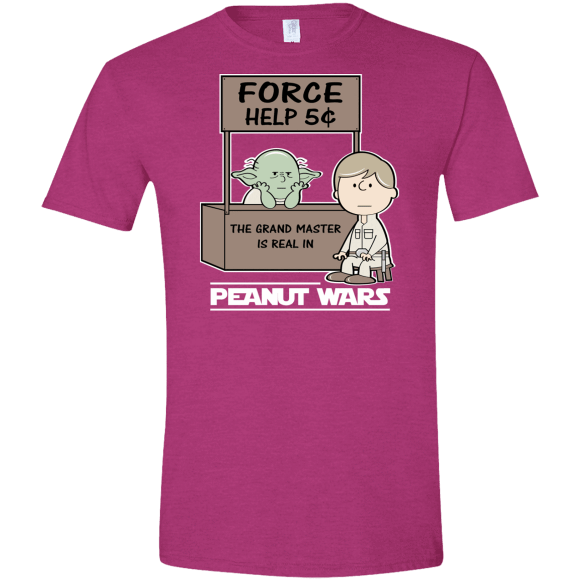 T-Shirts Antique Heliconia / S Peanut Wars 2 Men's Semi-Fitted Softstyle