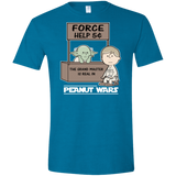 T-Shirts Antique Sapphire / S Peanut Wars 2 Men's Semi-Fitted Softstyle