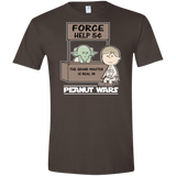 T-Shirts Dark Chocolate / S Peanut Wars 2 Men's Semi-Fitted Softstyle