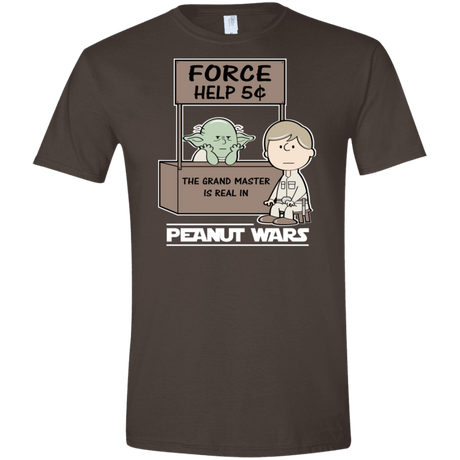 T-Shirts Dark Chocolate / S Peanut Wars 2 Men's Semi-Fitted Softstyle