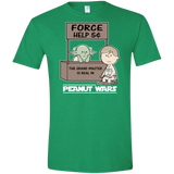 T-Shirts Heather Irish Green / S Peanut Wars 2 Men's Semi-Fitted Softstyle
