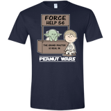 T-Shirts Navy / X-Small Peanut Wars 2 Men's Semi-Fitted Softstyle