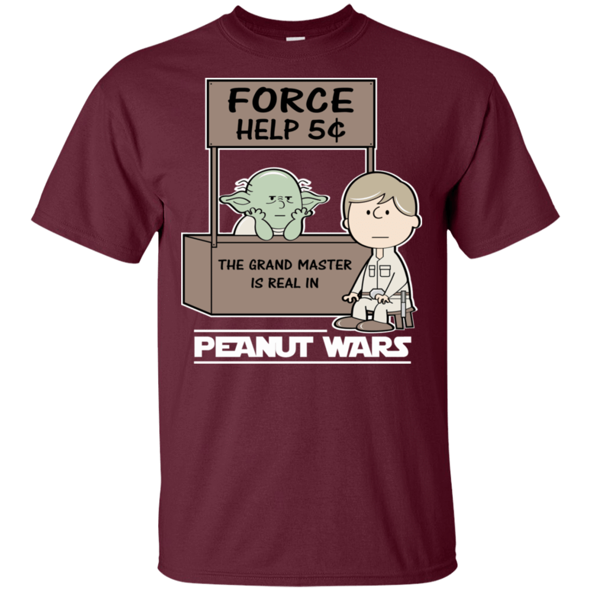 T-Shirts Maroon / S Peanut Wars 2 T-Shirt