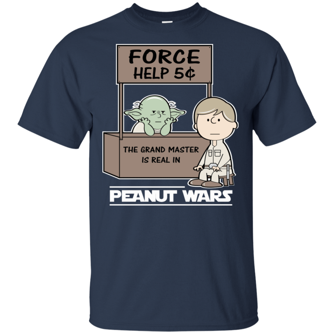T-Shirts Navy / S Peanut Wars 2 T-Shirt