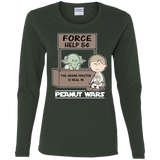 T-Shirts Forest / S Peanut Wars 2 Women's Long Sleeve T-Shirt