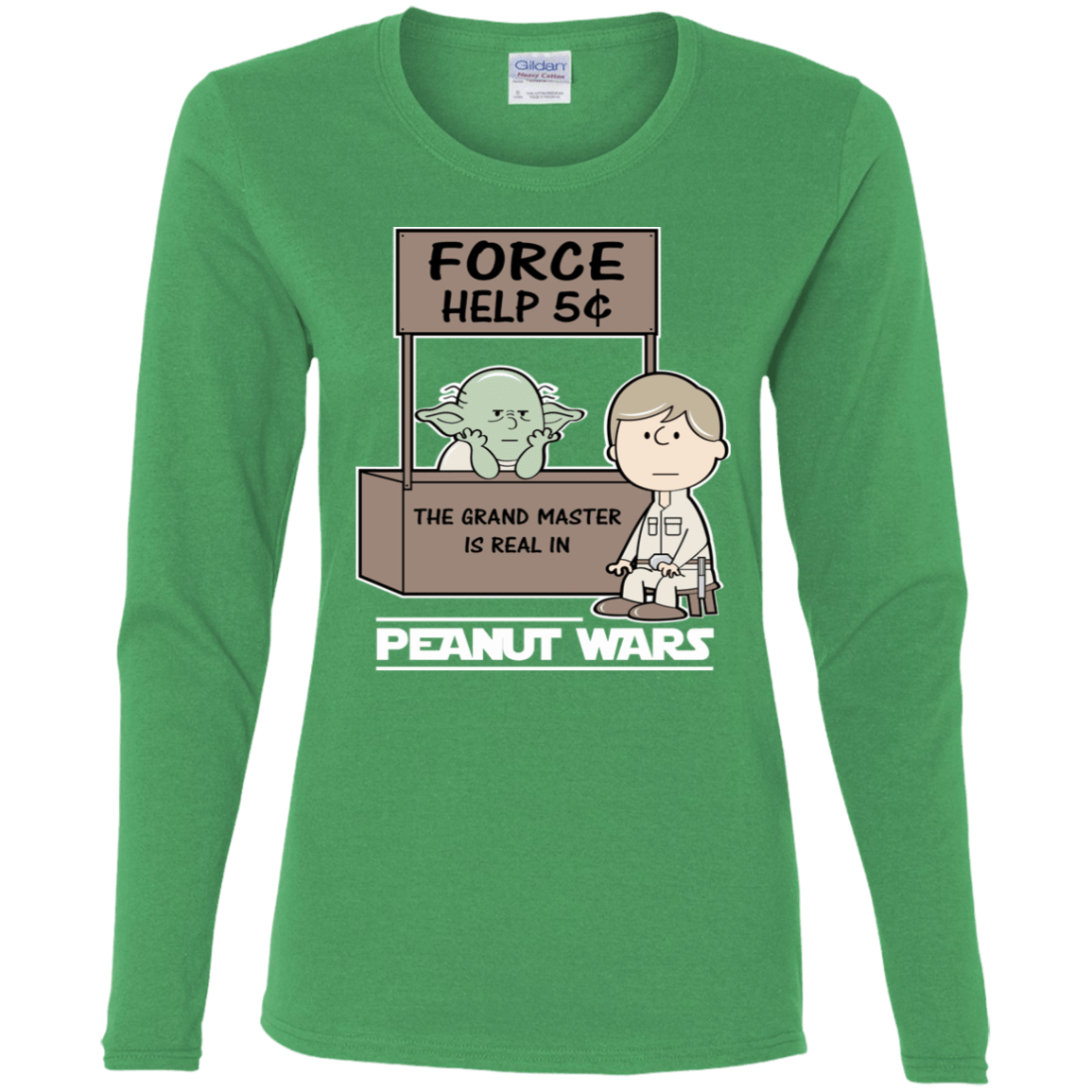 T-Shirts Irish Green / S Peanut Wars 2 Women's Long Sleeve T-Shirt