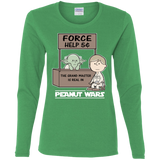 T-Shirts Irish Green / S Peanut Wars 2 Women's Long Sleeve T-Shirt