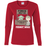 T-Shirts Red / S Peanut Wars 2 Women's Long Sleeve T-Shirt