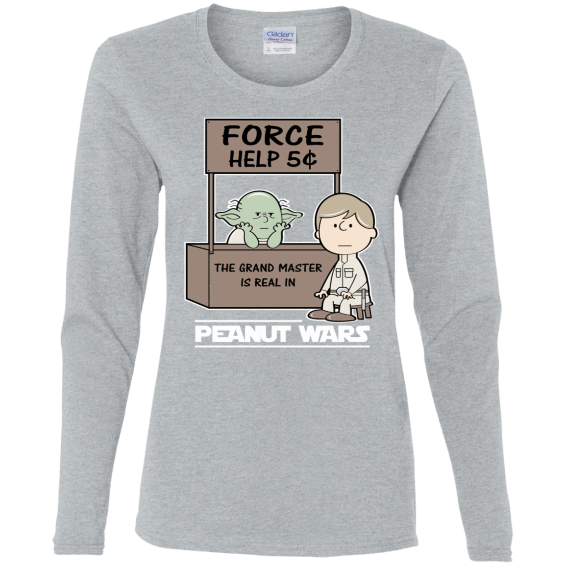 T-Shirts Sport Grey / S Peanut Wars 2 Women's Long Sleeve T-Shirt