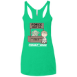 T-Shirts Envy / X-Small Peanut Wars 2 Women's Triblend Racerback Tank