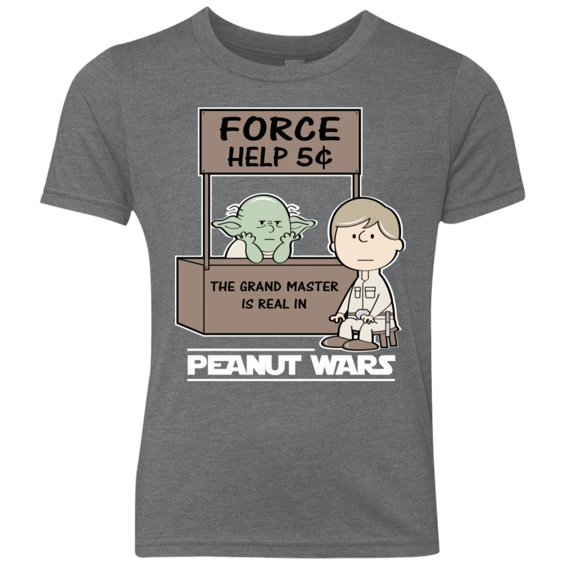 T-Shirts Premium Heather / YXS Peanut Wars 2 Youth Triblend T-Shirt