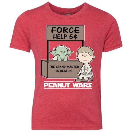 T-Shirts Vintage Red / YXS Peanut Wars 2 Youth Triblend T-Shirt