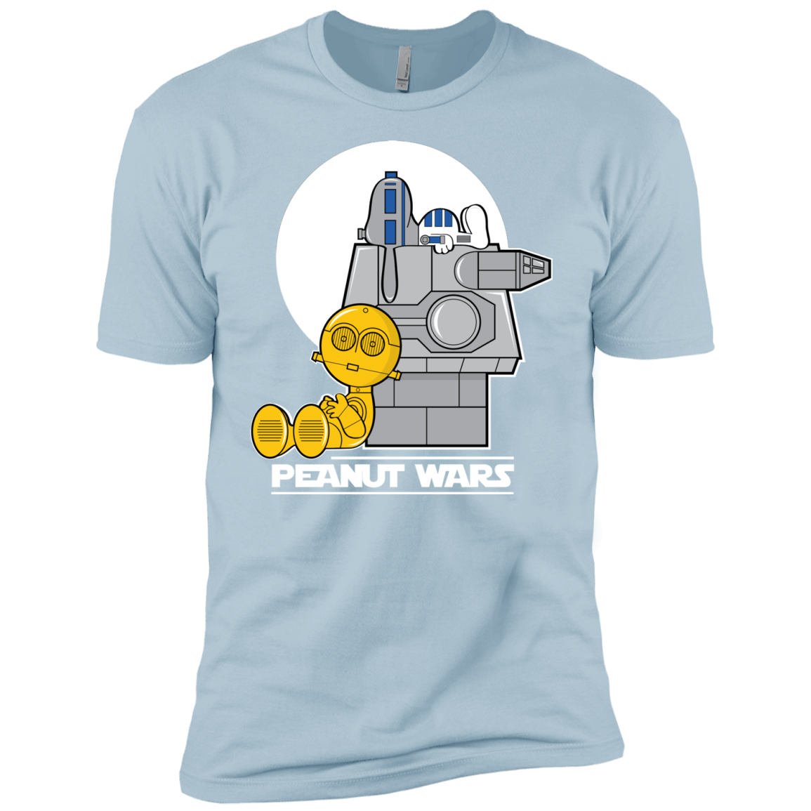 T-Shirts Light Blue / YXS Peanut Wars Boys Premium T-Shirt