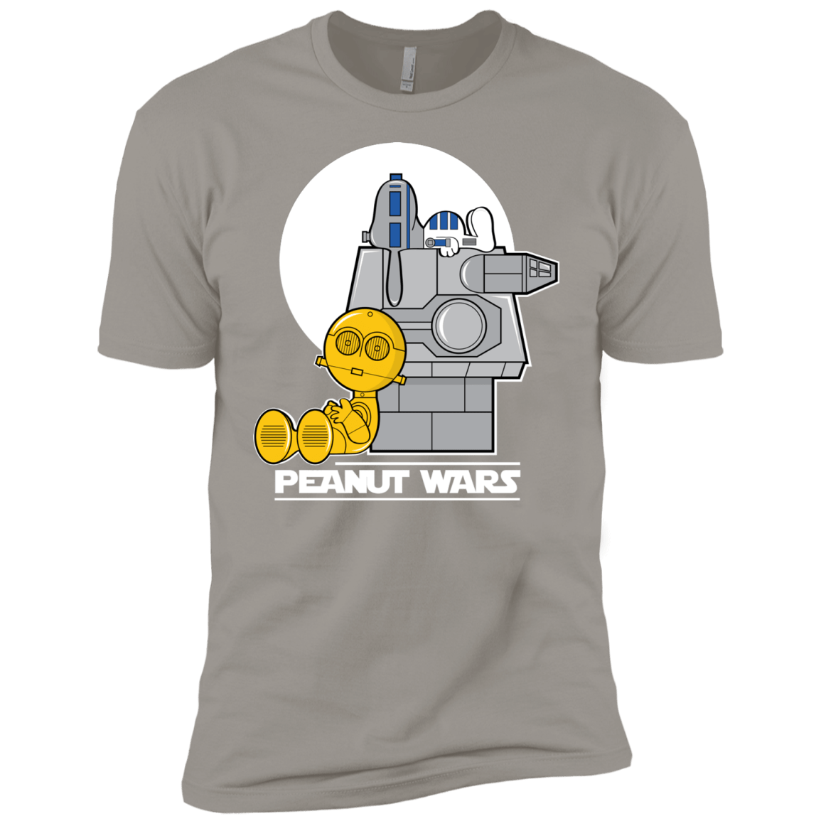 T-Shirts Light Grey / YXS Peanut Wars Boys Premium T-Shirt