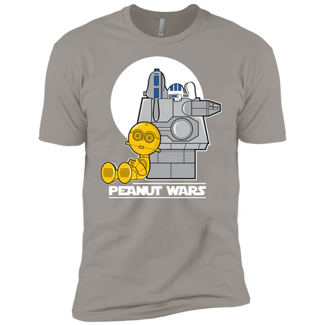 T-Shirts Light Grey / YXS Peanut Wars Boys Premium T-Shirt
