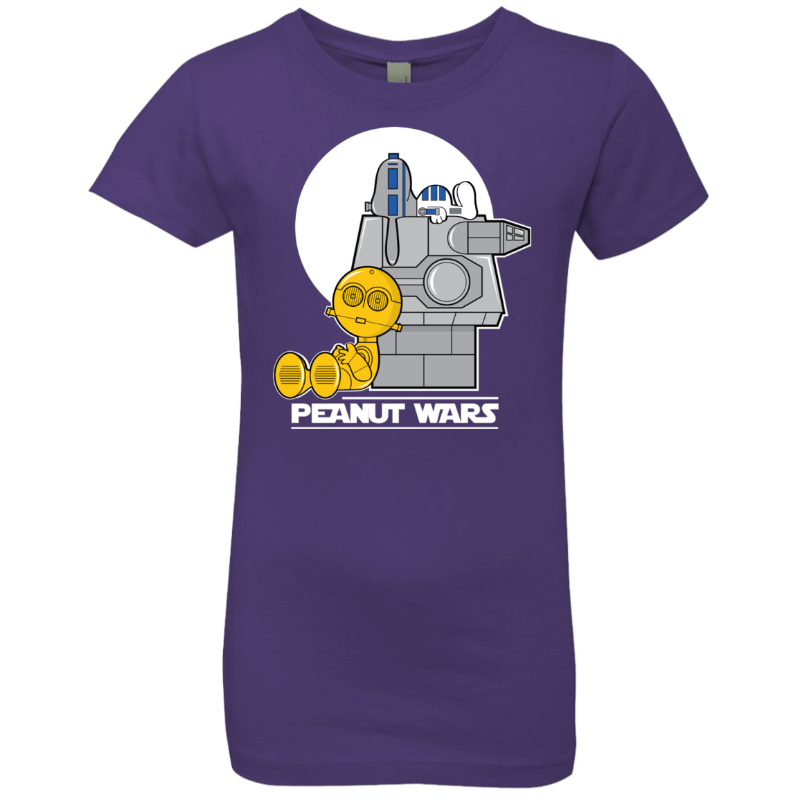T-Shirts Purple Rush / YXS Peanut Wars Girls Premium T-Shirt