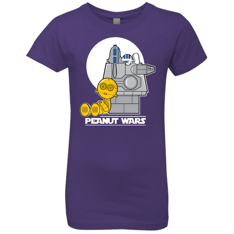 T-Shirts Purple Rush / YXS Peanut Wars Girls Premium T-Shirt